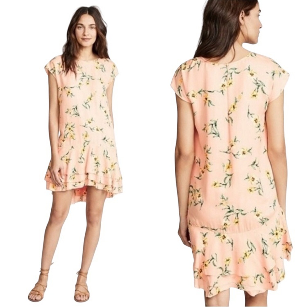 Joie - Coreen Floral Shift Dress 100% Silk Size XS - NWT